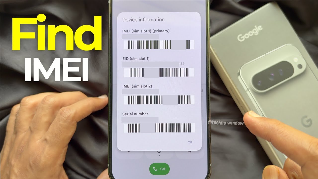 How to Find IMEI & Serial Number Google Pixel 9 Pro XL - YouTube