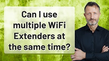 Can I use multiple WiFi Extenders at the same time?
