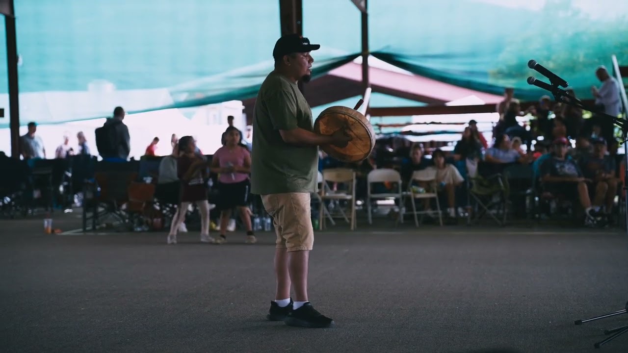 Junior Ottawa - Hand Drum Contest at Arlee Powwow 2025