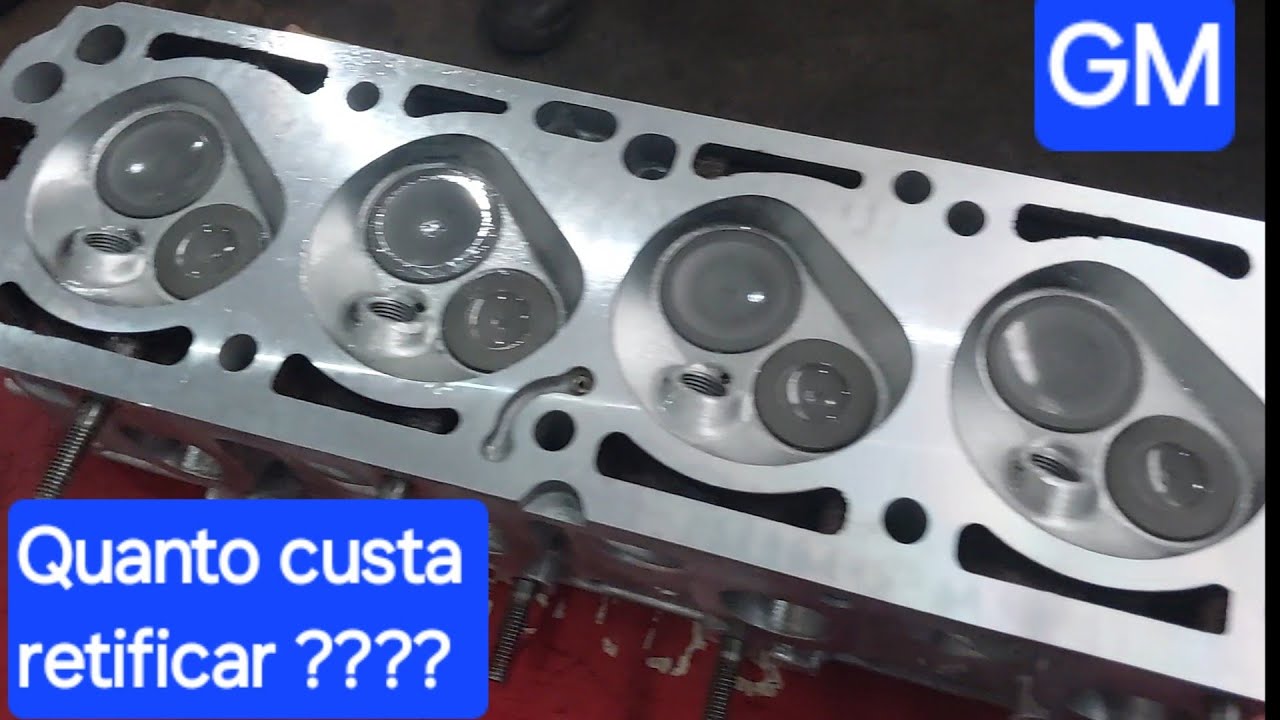 Quanto custa para retificar um cabeçote GM 1.8 8v | Serve para todos GM ...