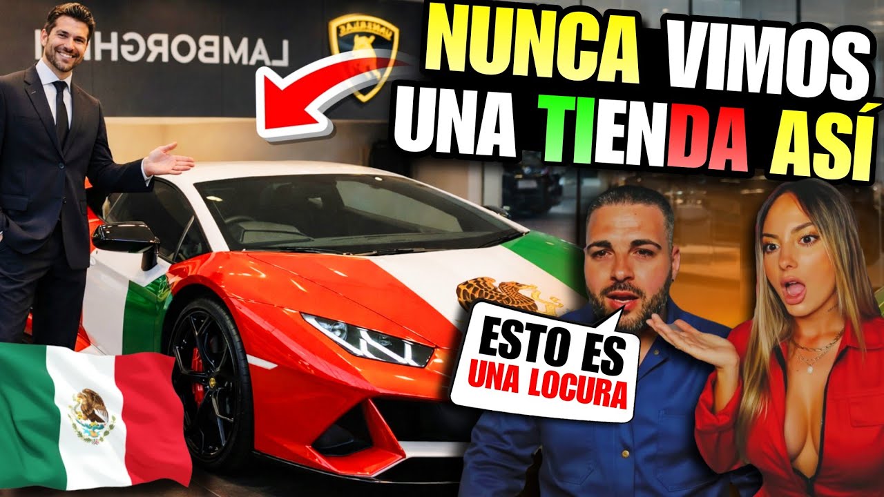 TIENDAS que SOLO CDMX PUEDE TENER por SU NIVEL de RIQUEZA 🇲🇽🤑 *LAMBO MEXICANO*
