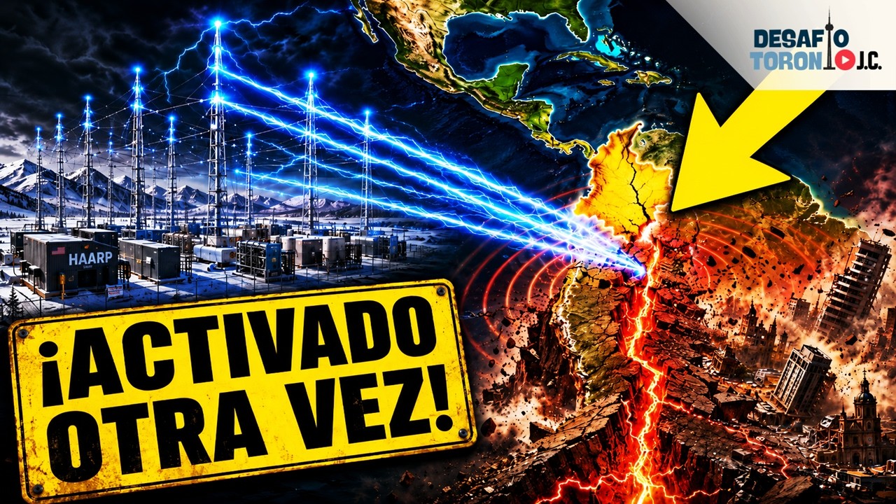 Miniatura del video: ¡ACTIVADO OTRA VEZ! Haarp Provocó Sismos en Colombia? | DesafioTorontoJC
