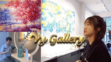 Xem triễn lãm tranh Nghệ Thuật SỨC SỐNG MỘC NHIÊN - Vy Gallery FREE tại Sài Gòn Quận 1 | Lê Quang