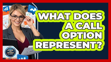 What Does A Call Option Represent?