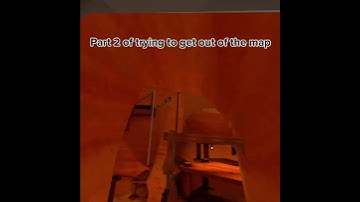 Part 2 of trying to get out of the map #shorts #gorillatag #vr