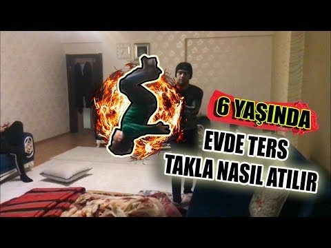 Evde ters takla nasıl atılır