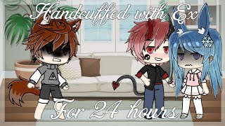 Handcuffed to My Ex for 24 Hours Challenge || Gacha Life || by: Rarest Shipper