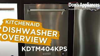 An Overview of KitchenAid Dishwasher  (KDTM404KPS) | KitchenAid Dishwasher Review (2021)