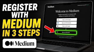 How to register with Medium for content syndication strategy - Easy Tutorial