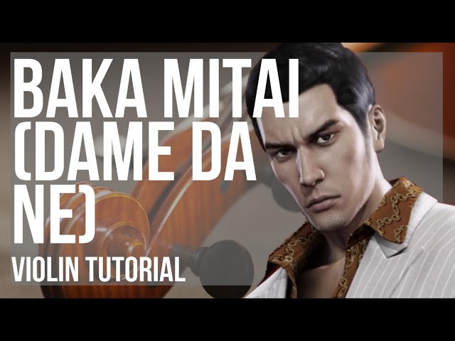 Baka Mitai - Yakuza 0【Kalimba Tutorial】【Tabs】 