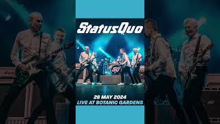 Just under 10 weeks until the SQ24 tour www.statusquo.co.uk/tour #statusquo #tour #SQ24