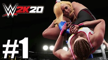 WWE 2K20 My Career Mode Gameplay Walkthrough Part 1