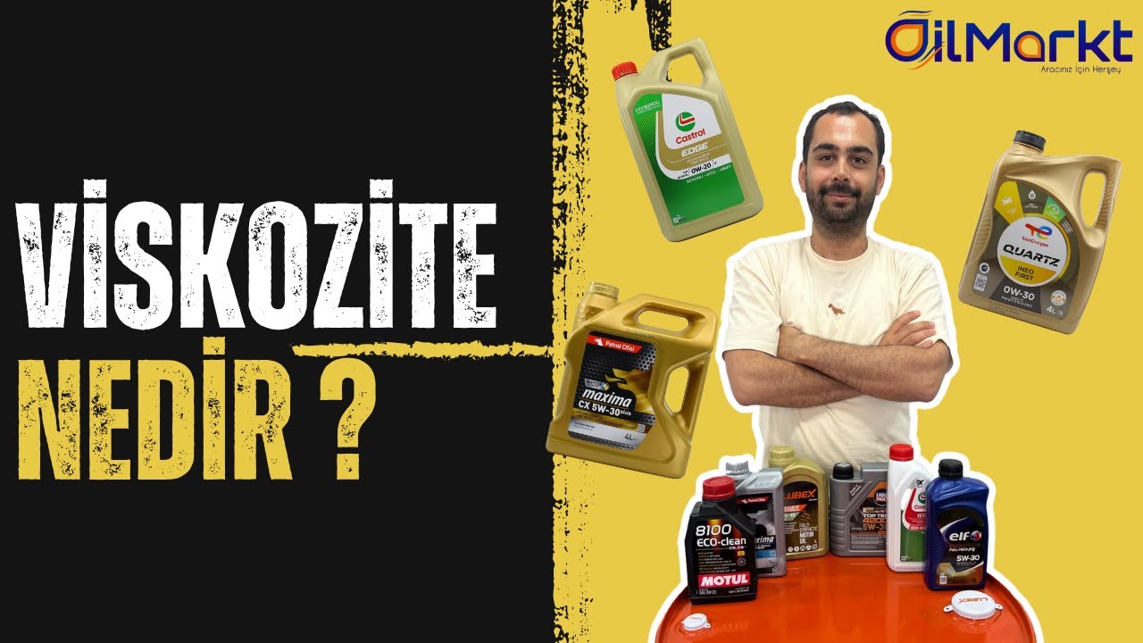 Motor Yağı Numaraları Ne Anlama Geliyor? 5W30 – 10W40 – Viskozite Açıklaması!
