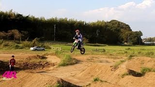 20131014 KX85 New Supercross track test riding