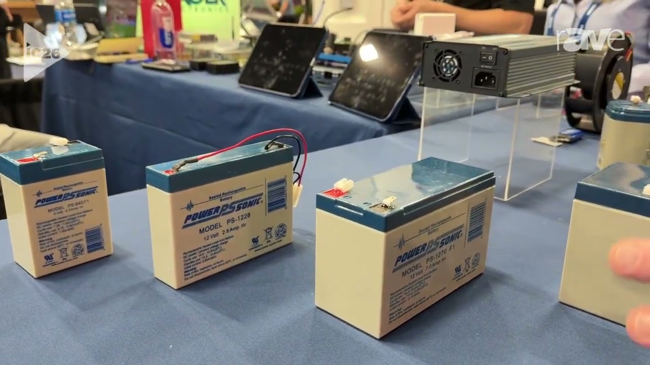 InfoComm 2026: Sager Electronics Presents Power-Sonic Corporation Battery Solutions for Power Management