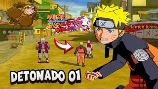 Naruto Shippuden Ultimate Ninja 5 Detonado #9 PT-BR Sasuke Uchiha