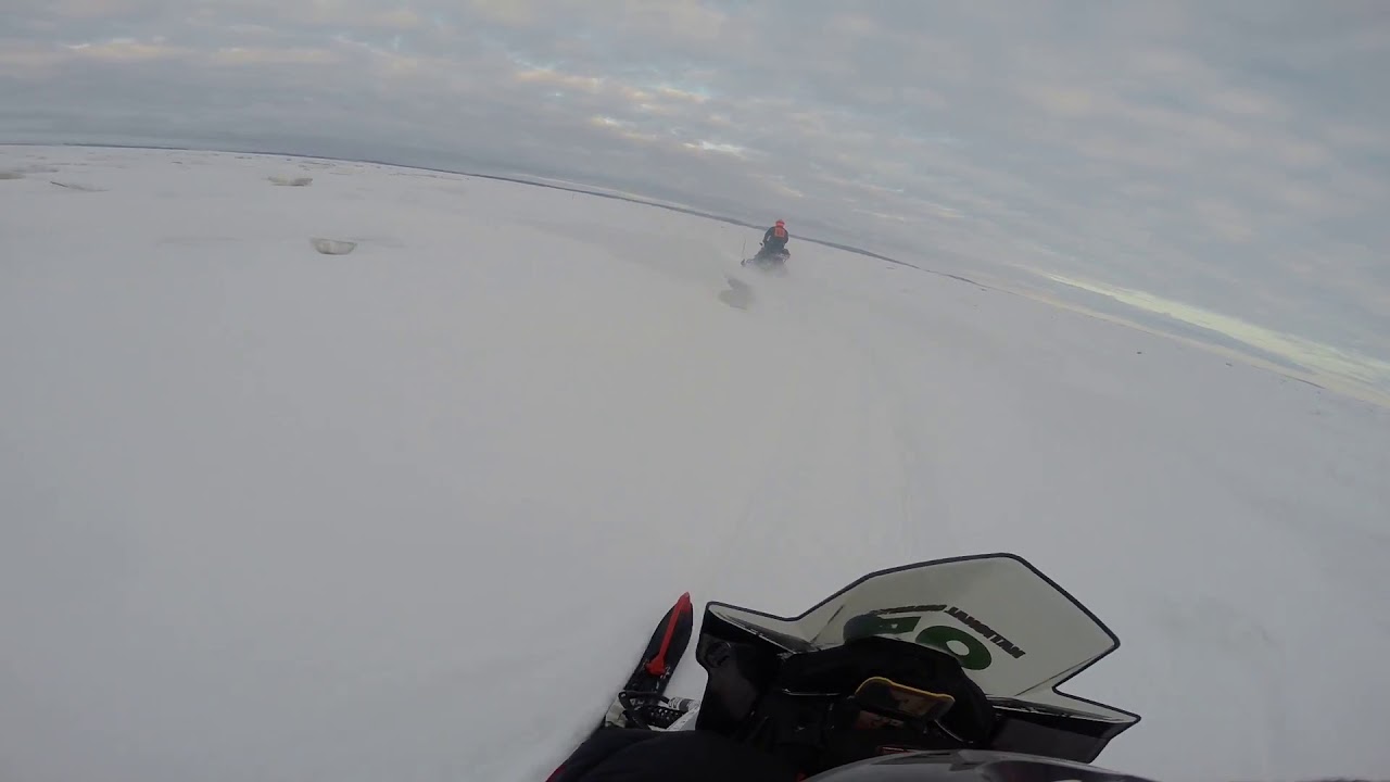 Iron Dog 2016 - On the Norton Sound Sea Ice Headed toward Koyuk