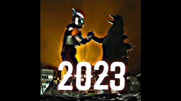 godzilla and jet Jaguar handshake then and now