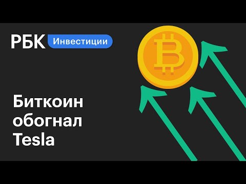 Глобальные рынки продолжают свой рост, а капитализация биткоина обогнала Tesla