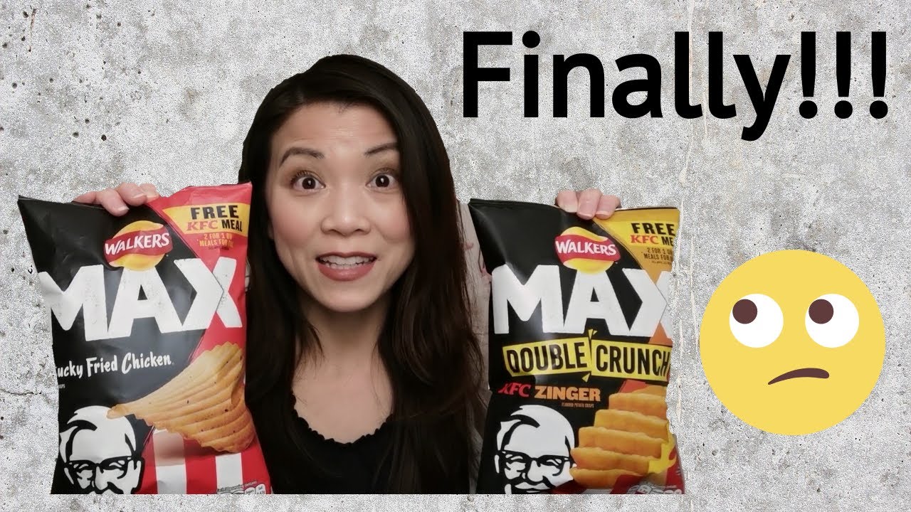 Walkers Max KFC crisps review! Hmmm, I'm not sure!