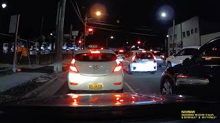 Intersection - unacceptable road design danger