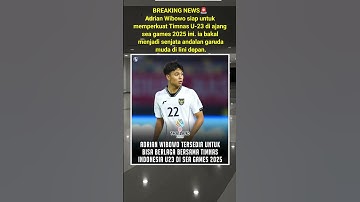 Adrian Wibowo Tak Sabar Bela Timnas Indonesia Di ajang Sea Games #indonesia #timnasindonesia