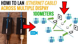 How to extend your HDMI signal (Via Ethernet) – Big Screen Pro