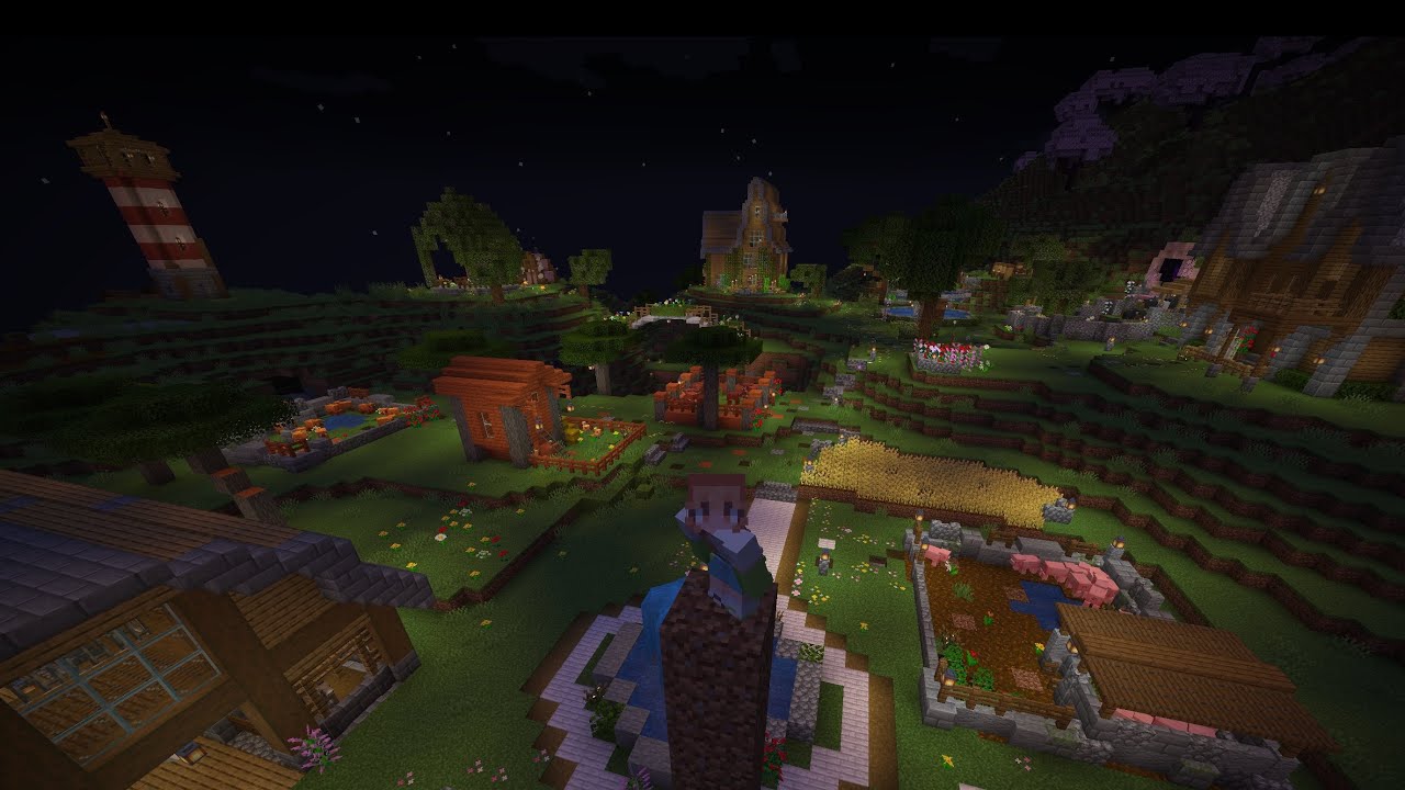 minecraft asmr- super cozy world tour (clicky whispers)