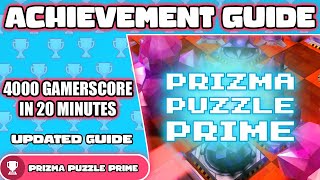 Prizma Puzzle Prime - EASY 4000 Gamerscore Achievement Guide!