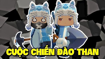 MINI GAME: CUỘC CHIẾN ĐÀO THAN MEOWPEO CHẾ TẠO ĐỒ VIP TỪ THAN TRONG MINI WORLD