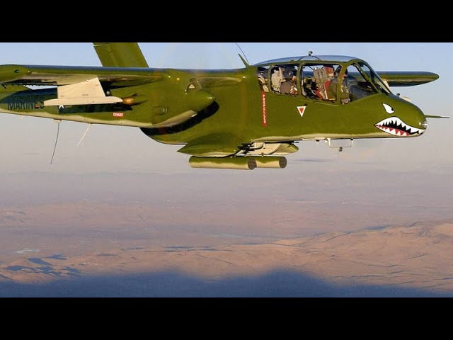 Why the OV-10 Bronco May Be the Ideal Plane to Combat ISIS class=