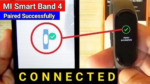 Xiaomi MI Smart Band 4 - Setup & Connect | How To Connect MI Band 4 With Phone