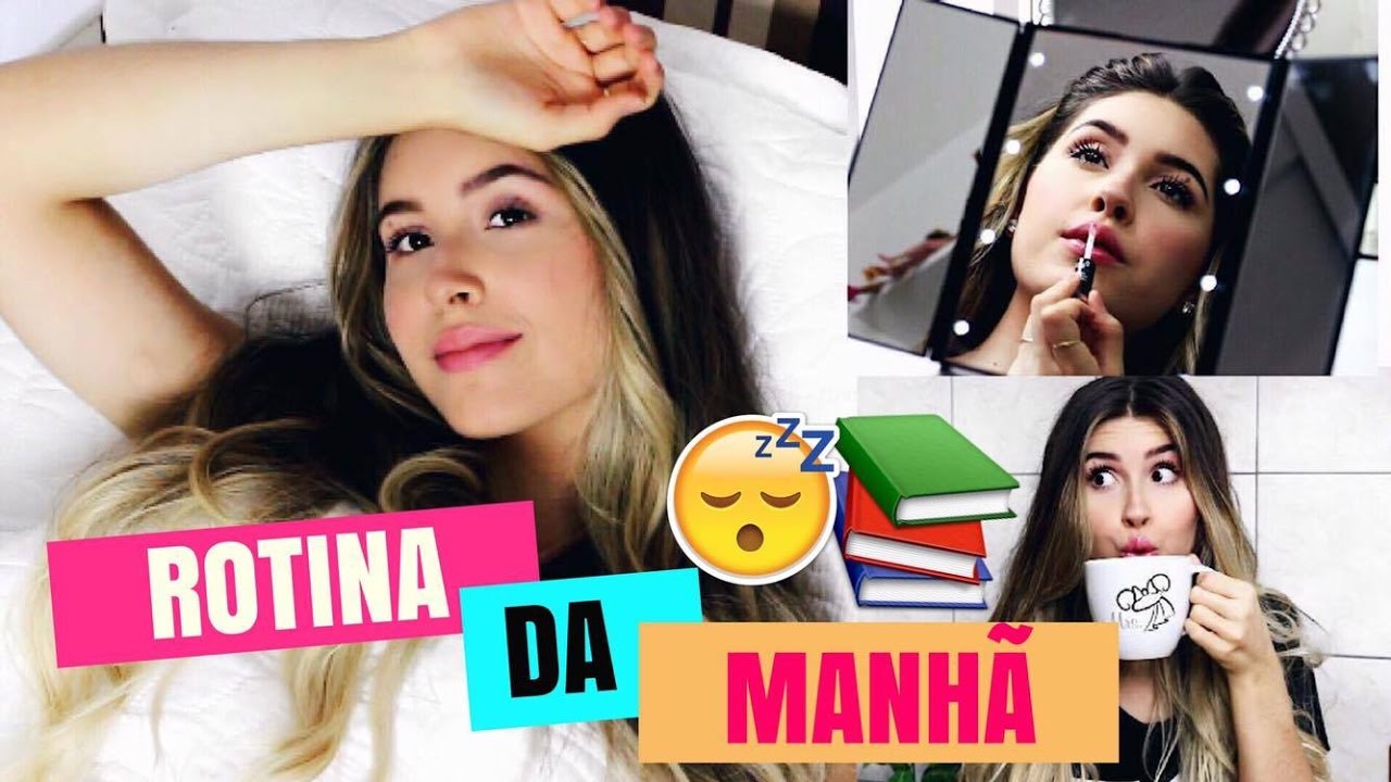 Minha Rotina da Manhã pra Faculdade!