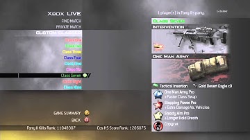 MW2 Class Set Up