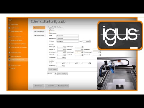 igus Robot Control Kamera Integration  - Anleitung