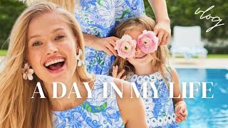 VLOG: 4am CAll TIME &amp; we are shooting mommy and me collection for Lilly Pulitzer | Vita Sidorkina