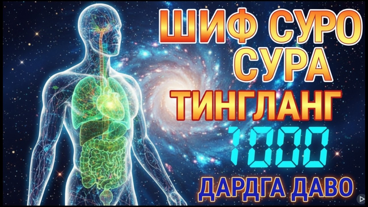 🔥 Мўъжизавий Шифо Муроттали — Касаллик ва Оғриқларга Қарши Қуръон