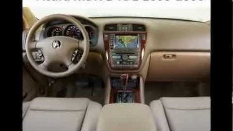 Acura MDX 1 YD1 2000-2006 diagnostic OBD port connector socket location OBD2 DLC DATA