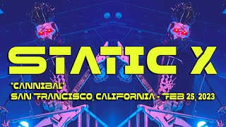 STATIC X "Cannibal" 1st show of tour  San Francisco, California - Feb 25, 2023