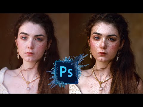 How to Enhance Freckles in Photoshop, Easy Tutorial