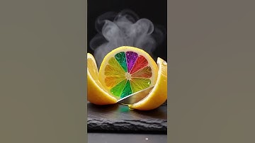 ASMR Cutting lemon | #ASMR #asmrsounds #ai #aiasmr #satisfyingvideo