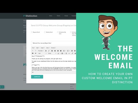 Creating A Custom Welcome Email