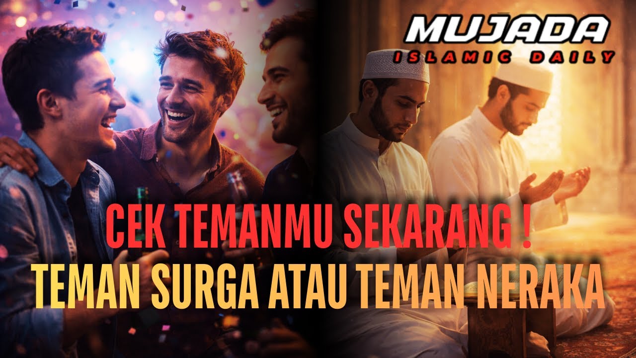 Cek Temanmu Sekarang❗ Mereka Menarikmu ke Surga atau Neraka❓