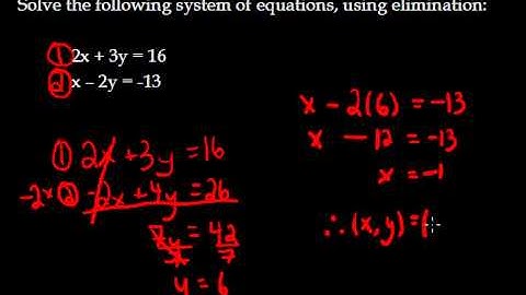 FRC - MIAP 20S - Systems of Equations (R9)- part 4 of 5