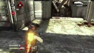 Gears of War 3 BETA: Thrashball KOTH - They're Makin It Tough