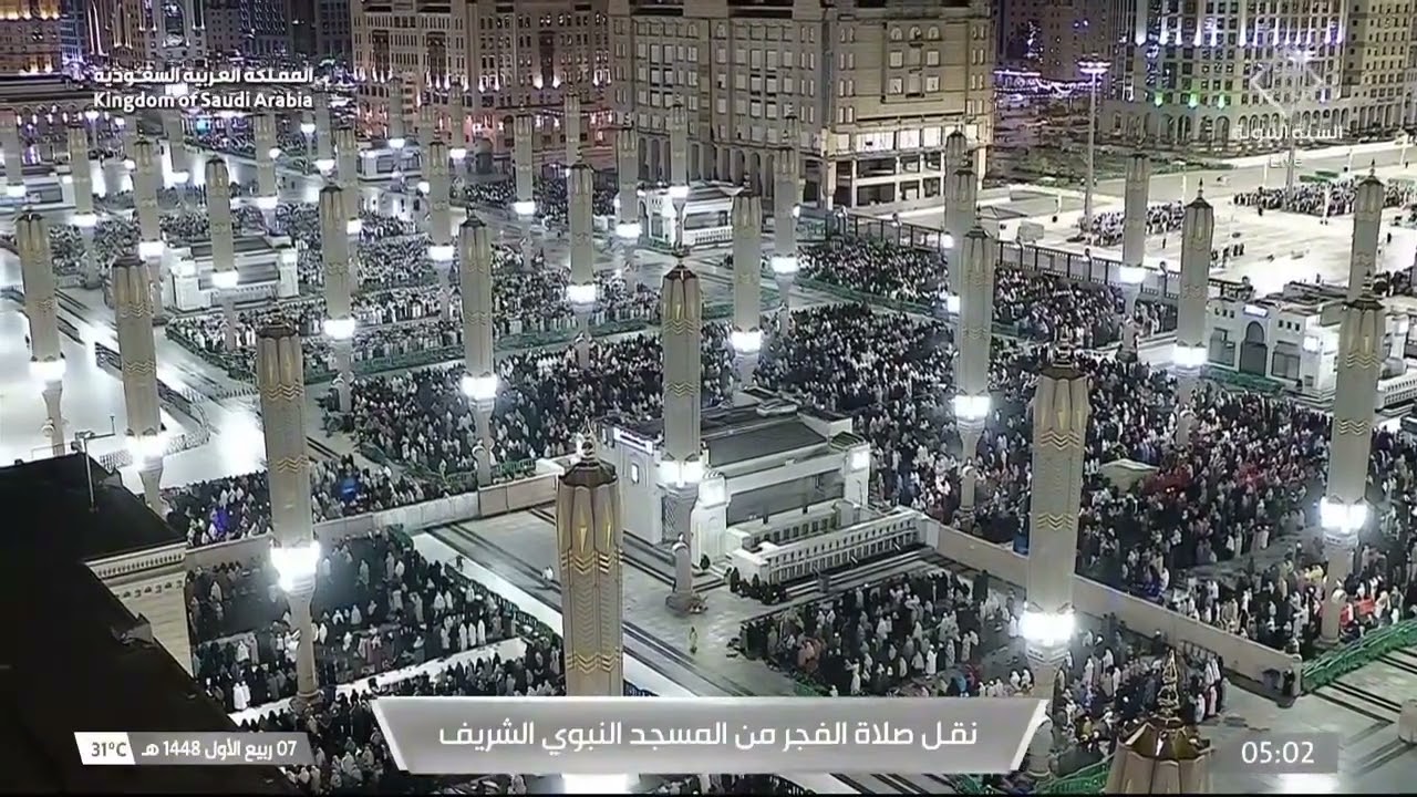 صلاة الفجر ليوم ٧-٣-١٤٤٨هـ لفضيلة الشيخ #عبدالله_القرافي