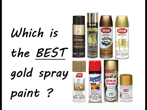 Looking For The Best Gold Spray Paint?