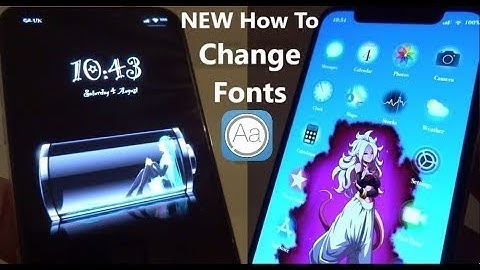 NEW How To Change Fonts iOS 12 - 12.2 / 11 iPhone iPad iPod Touch - BytaFont 3