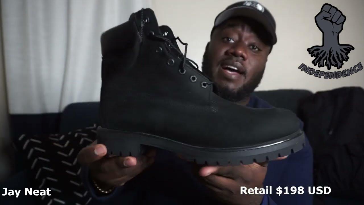 DON'T BUY BLACK TIMBERLANDS UNTIL WATCH THIS VIDEO! ON REVIEW | 6 inch Premium Boot -