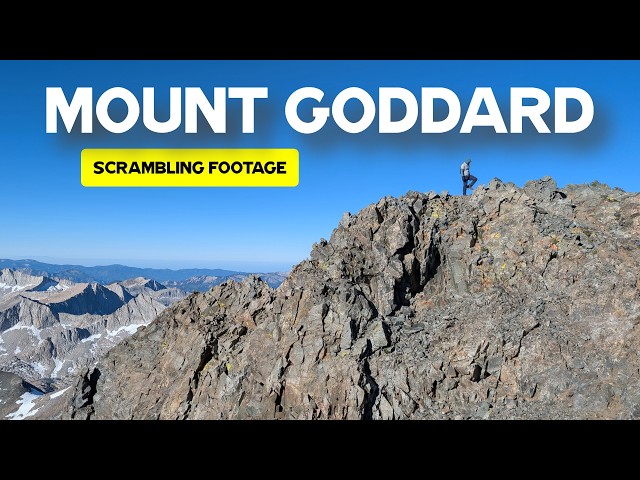 Mount Goddard Scrambling from Martha Lake